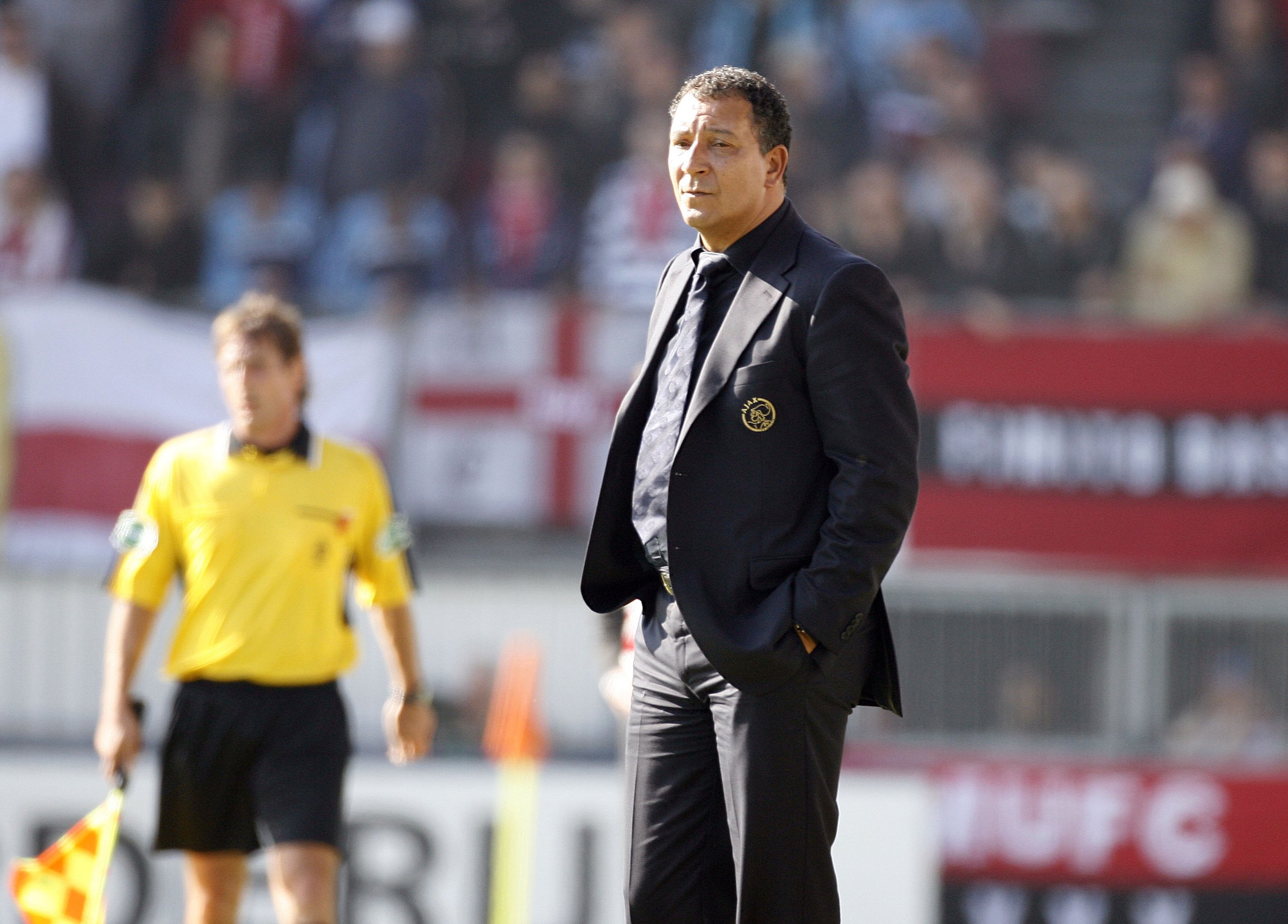 Henk ten Cate tijdens zijn eerste periode als hoofdtrainer van Ajax (2006–2007), toen de club weer opleefde onder zijn leiding.