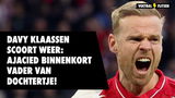 Davy Klaassen scoort weer: Ajacied binnenkort vader van dochtertje!