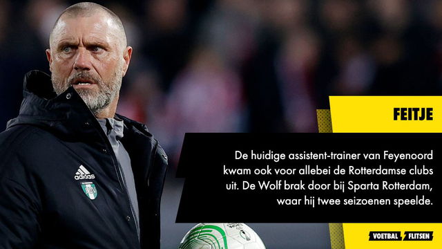 John de Wolf speelde zowel voor Sparta als Feyenoord