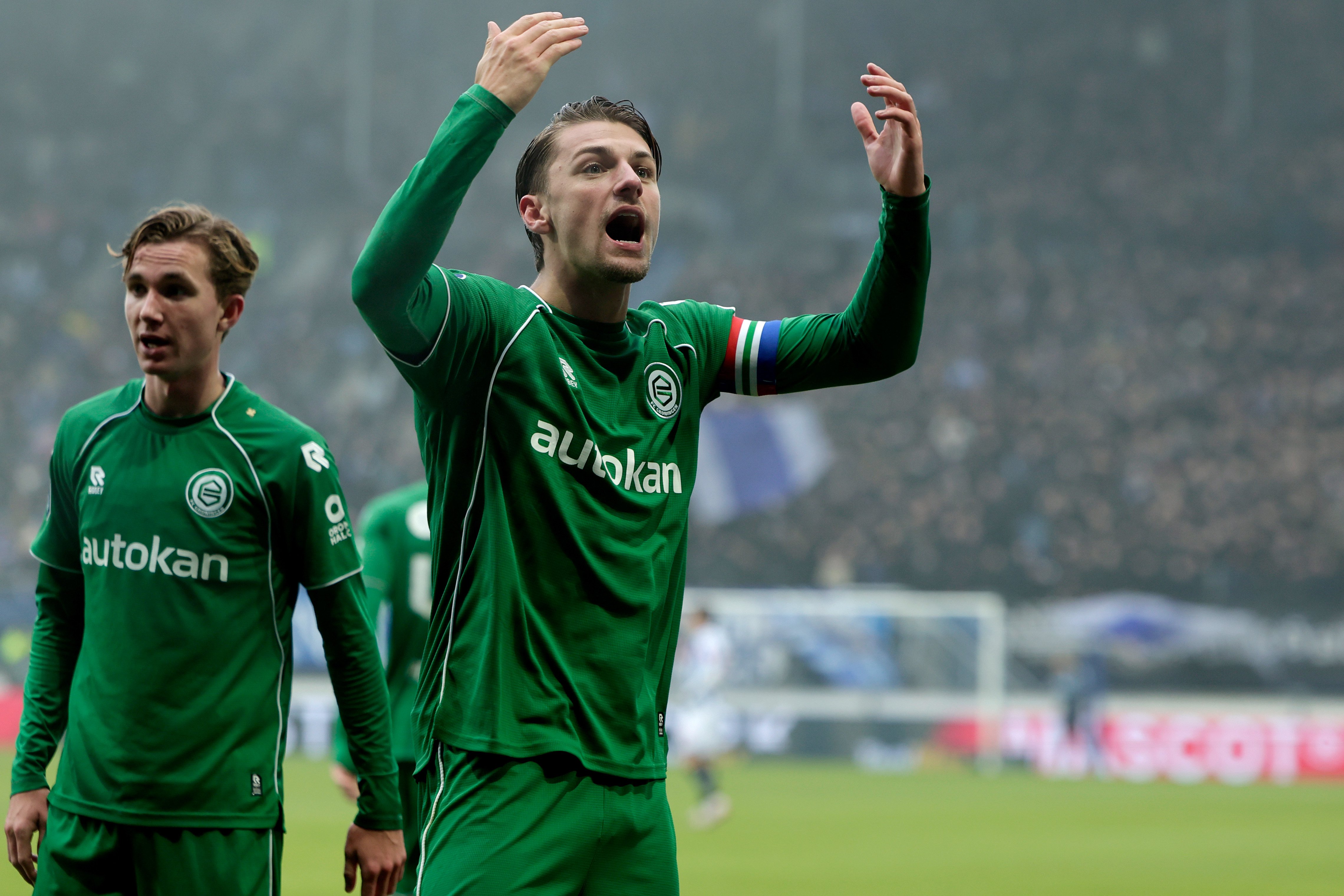 Stije Resink in actie namens FC Groningen