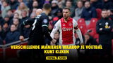 Verschillende manieren waarop je voetbal kunt kijken