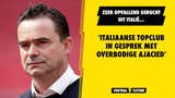 Zeer opvallend gerucht: 'Italiaanse topclub in gesprek met overbodige Ajacied'