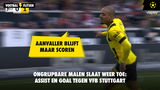 Ongrijpbare Malen slaat weer toe: assist en goal tegen VfB Stuttgart