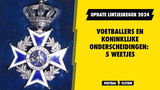 voetballers en koninklijke onderscheidingen