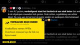 Voetbalfans nemen Willie Overtoom massaal op de hak na tweet