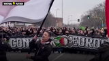 feyenoord-fans in milaan