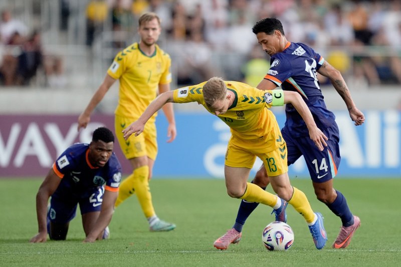 Oranje tegen Litouwen