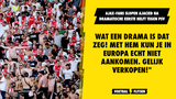 Ajax-fans slopen Ajacied na dramatische eerste helft tegen PSV: "Hem echt meteen verkopen!"