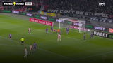 Goal! Ajax komt al na acht minuten spelen op voorsprong tegen Sparta Rotterdam.