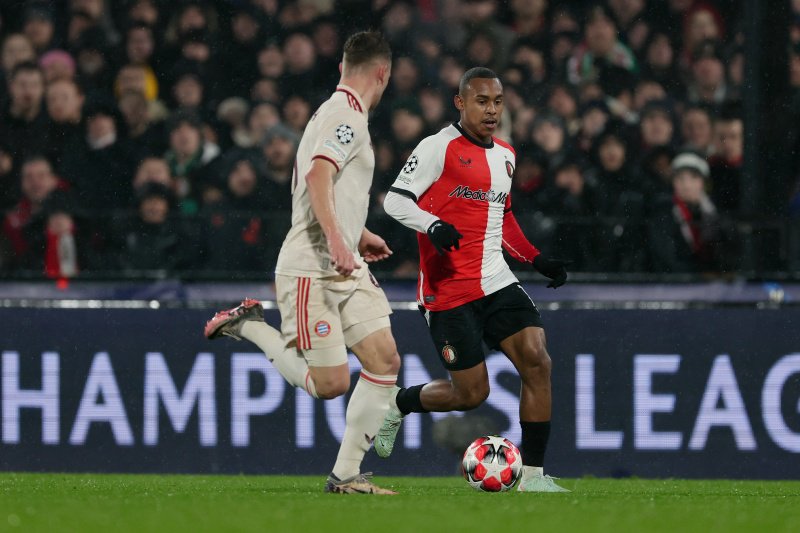 Feyenoord tegen Bayern Munchen in de Champions League