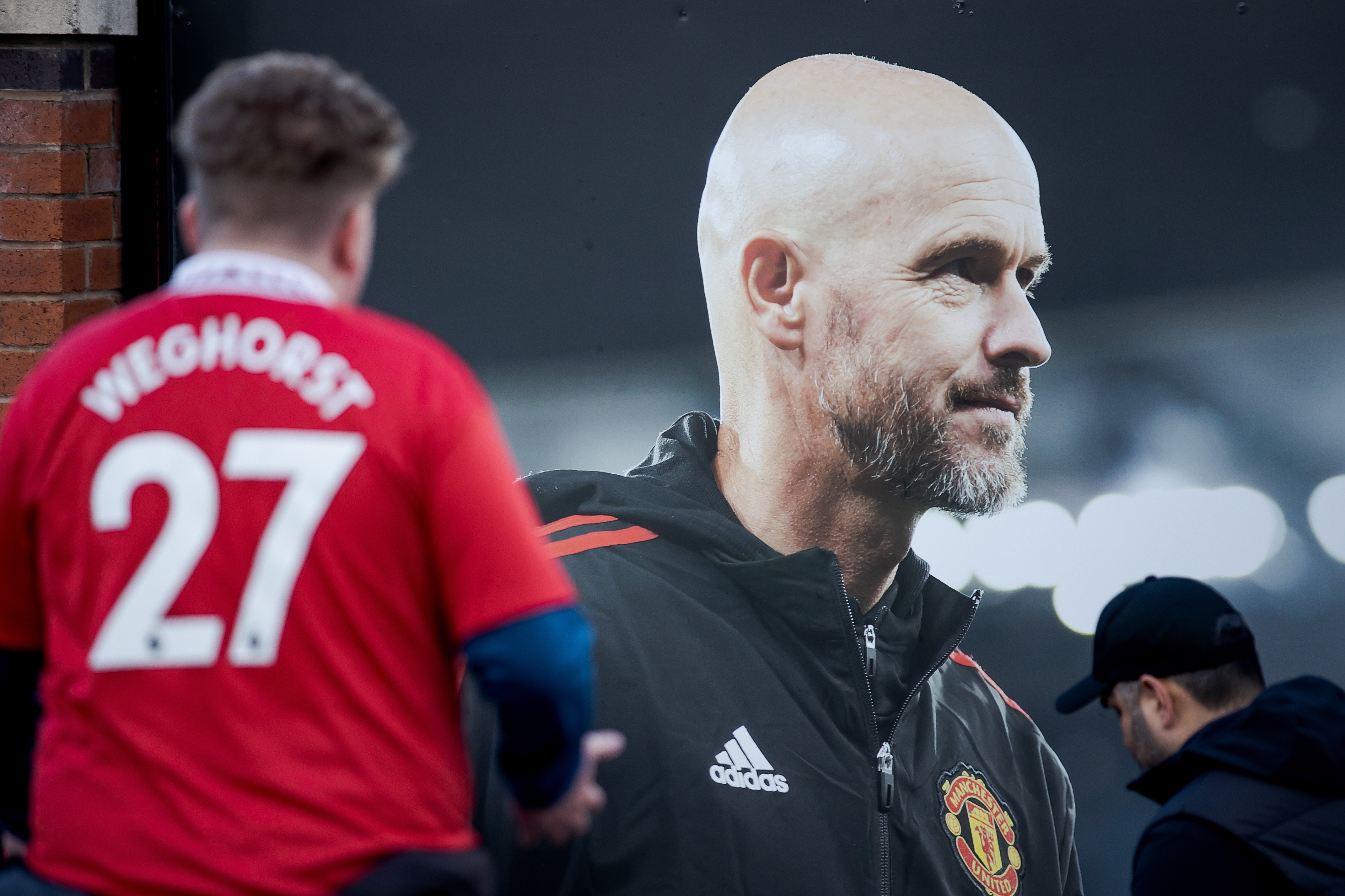 Wout Weghorst speelde in 2023 onder Erik ten Hag bij Manchester United, een connectie die nu voor FC Twente interessant kan zijn.