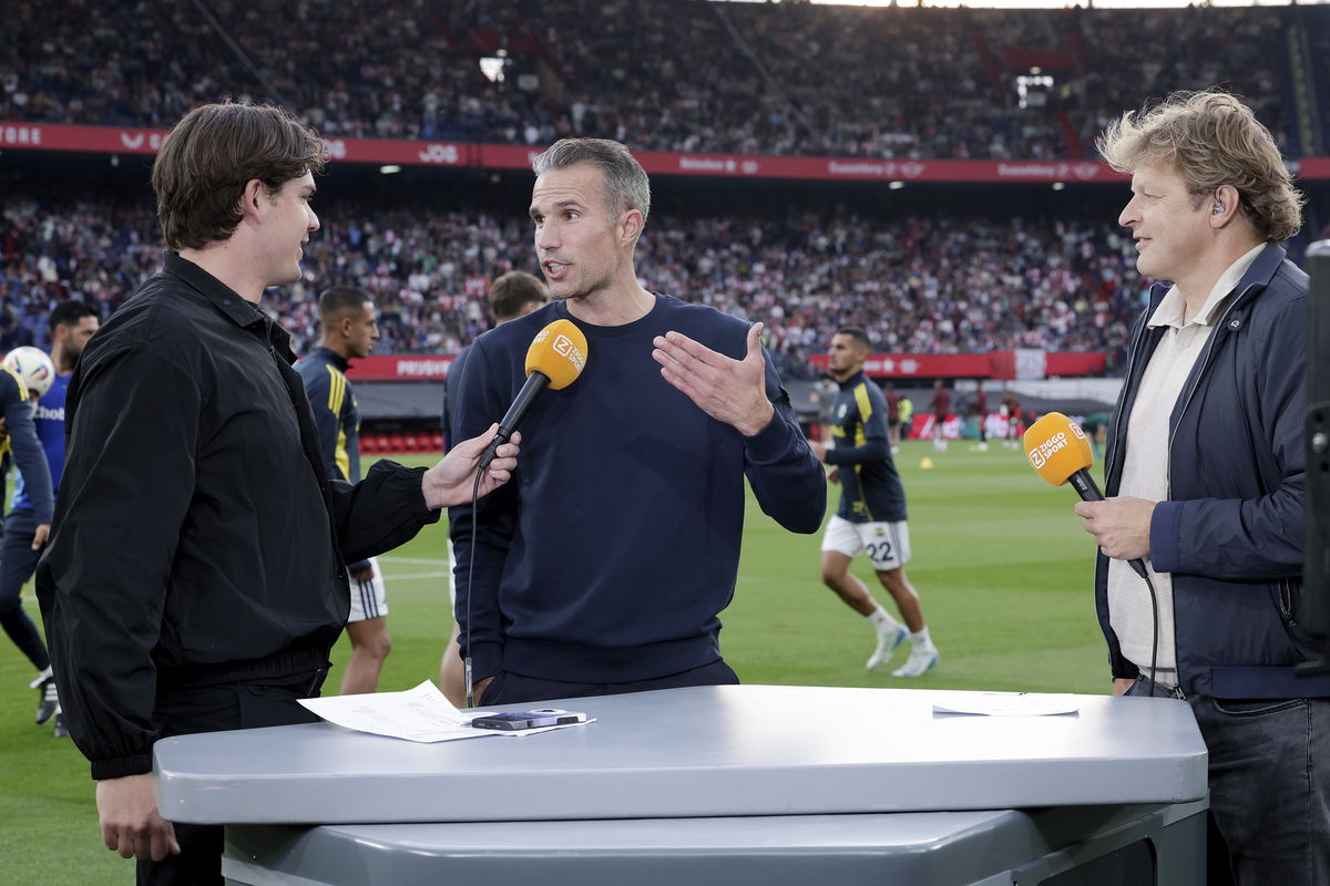 Sam van Royen Robin van Persie en Youri Mulder bij Ziggo