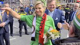 Máxima in het rood-wit: zelfs het Koningshuis kan niet om Feyenoord heen!