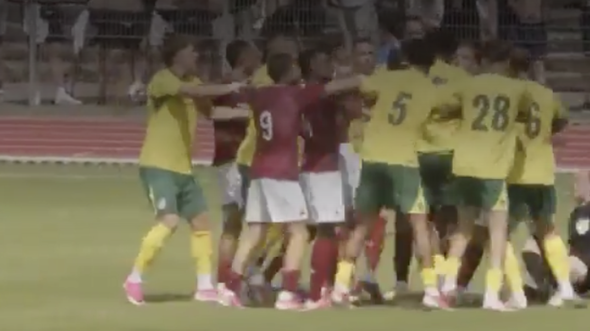 Scheidsrechter geveld tijdens massaal opstootje bij Fortuna Sittard