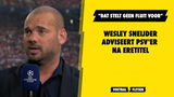 Sneijder adviseert PSV'er: "Dat stelt echt gen fluit voor"