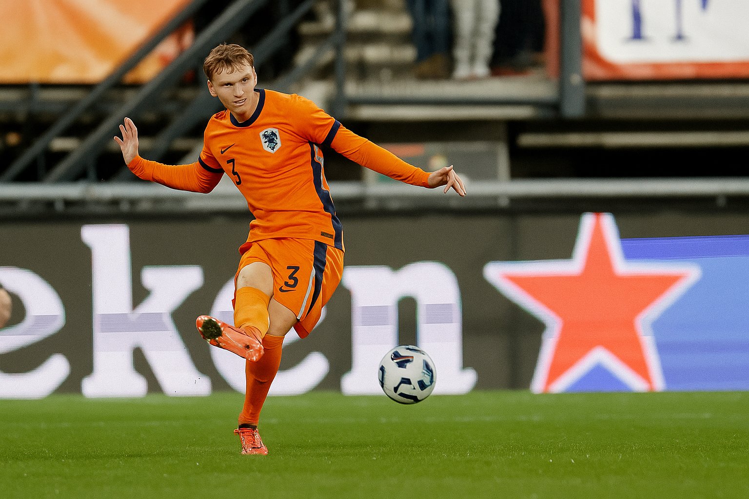 Rav van den Berg in actie