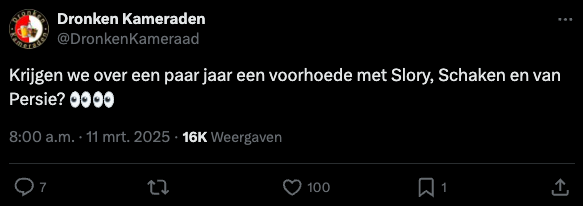 Ajax en PSV grijpen naast zoon Ruben Schaken: Speler kiest Feyenoord