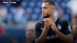 David Hancko in actie voor Feyenoord. De Slowaak is in beeld voor een megatransfer naar Al Nassr, goed voor mogelijk 40 miljoen euro.