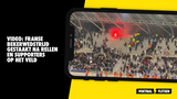 VIDEO: Franse bekerwedstrijd gestaakt na rellen en supporters op het veld