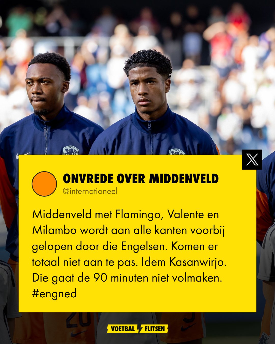 Jong Oranje-kijkers spreken van schande: Had 3x rood moeten hebben!