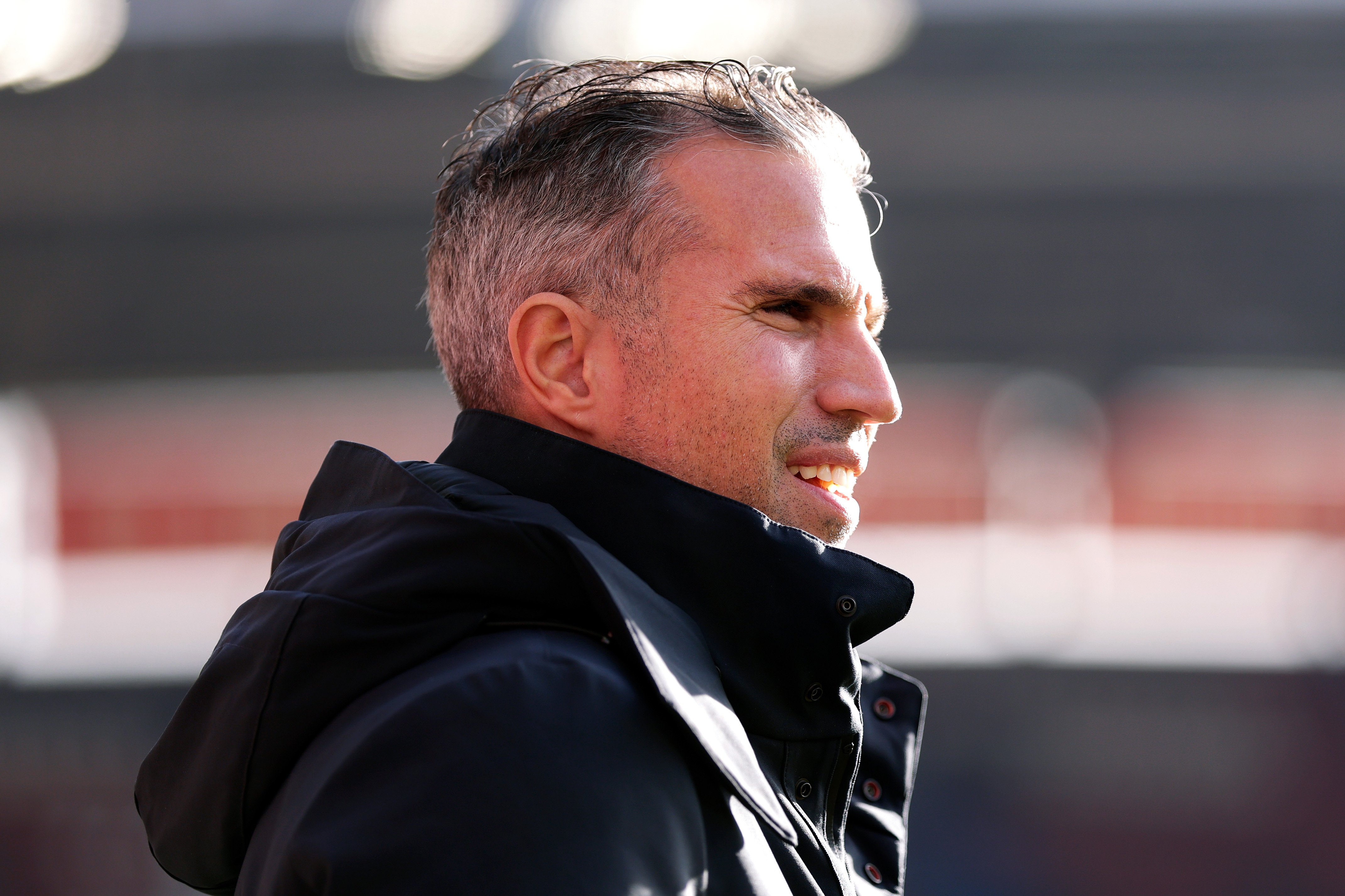 Rovin van Persie tijdens FC Utrecht - Feyenoord