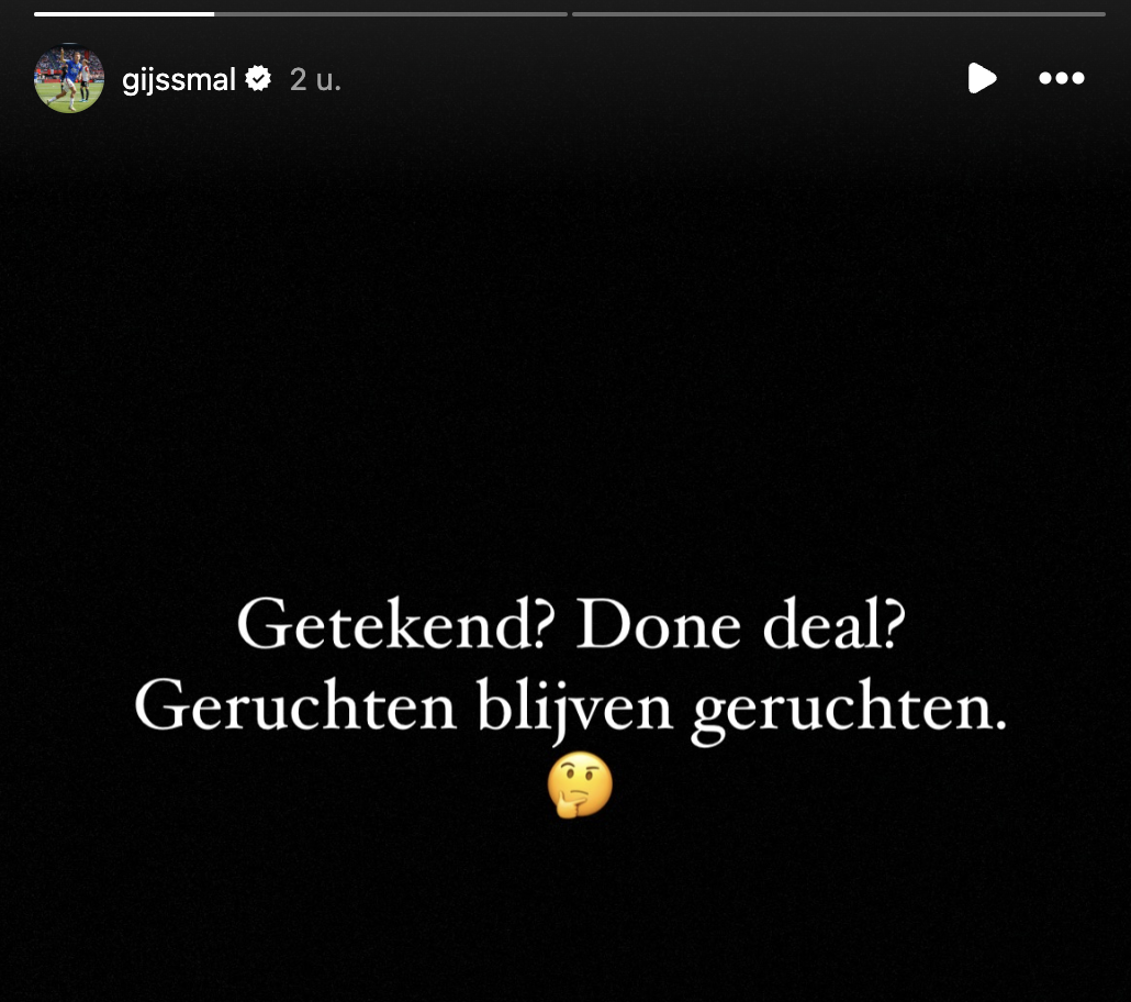 Gijs Smal twijfel over transfer naar Feyenoord