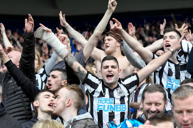 Newcastle-supporters