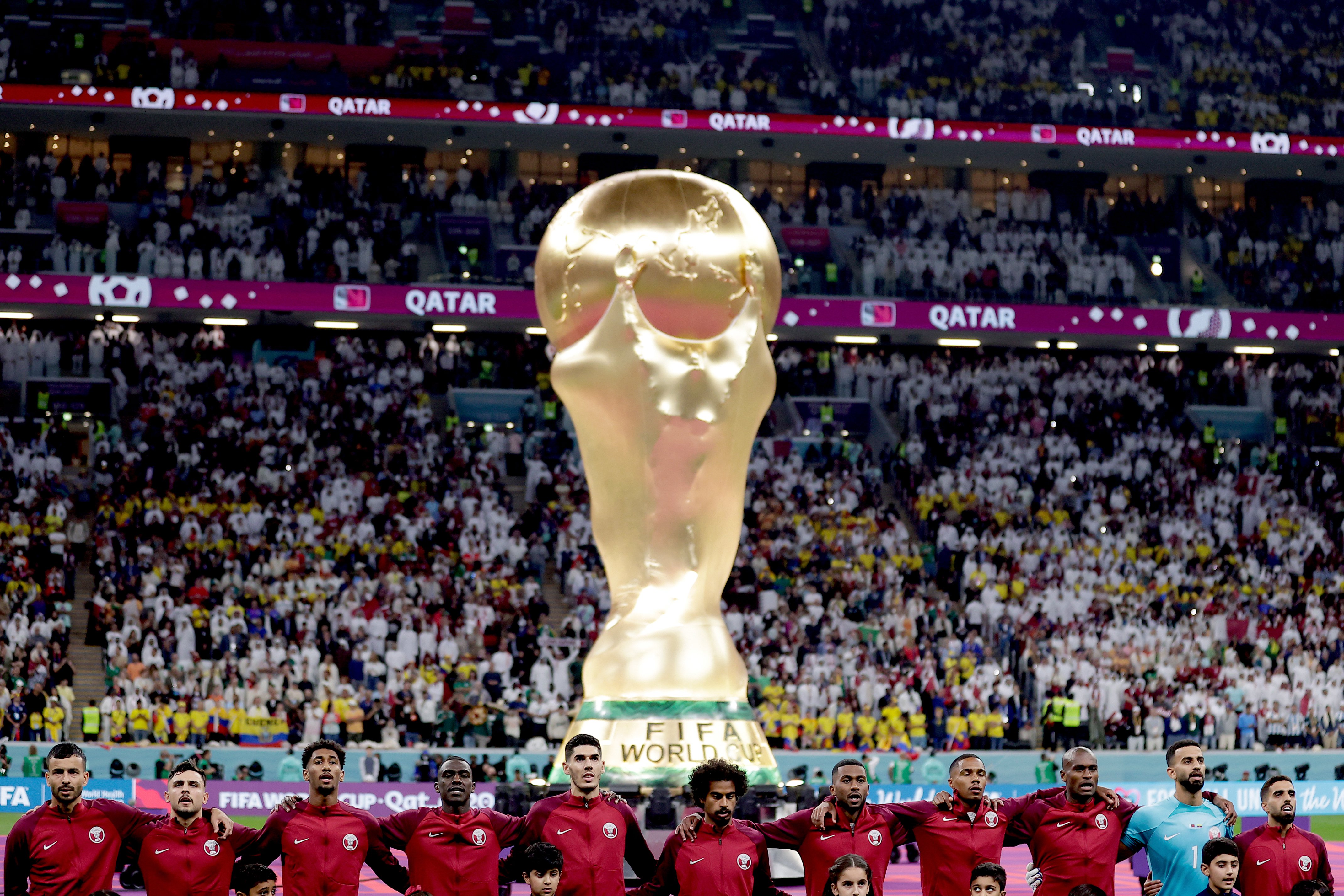 Het Nederlands elftal tijdens een interland; Oranje hoort op 5 december welke tegenstanders het krijgt op het WK 2026.