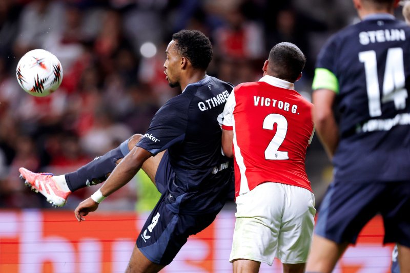 Braga klopt Feyenoord in Europa League: 1-0 na rommelige avond in Portugal