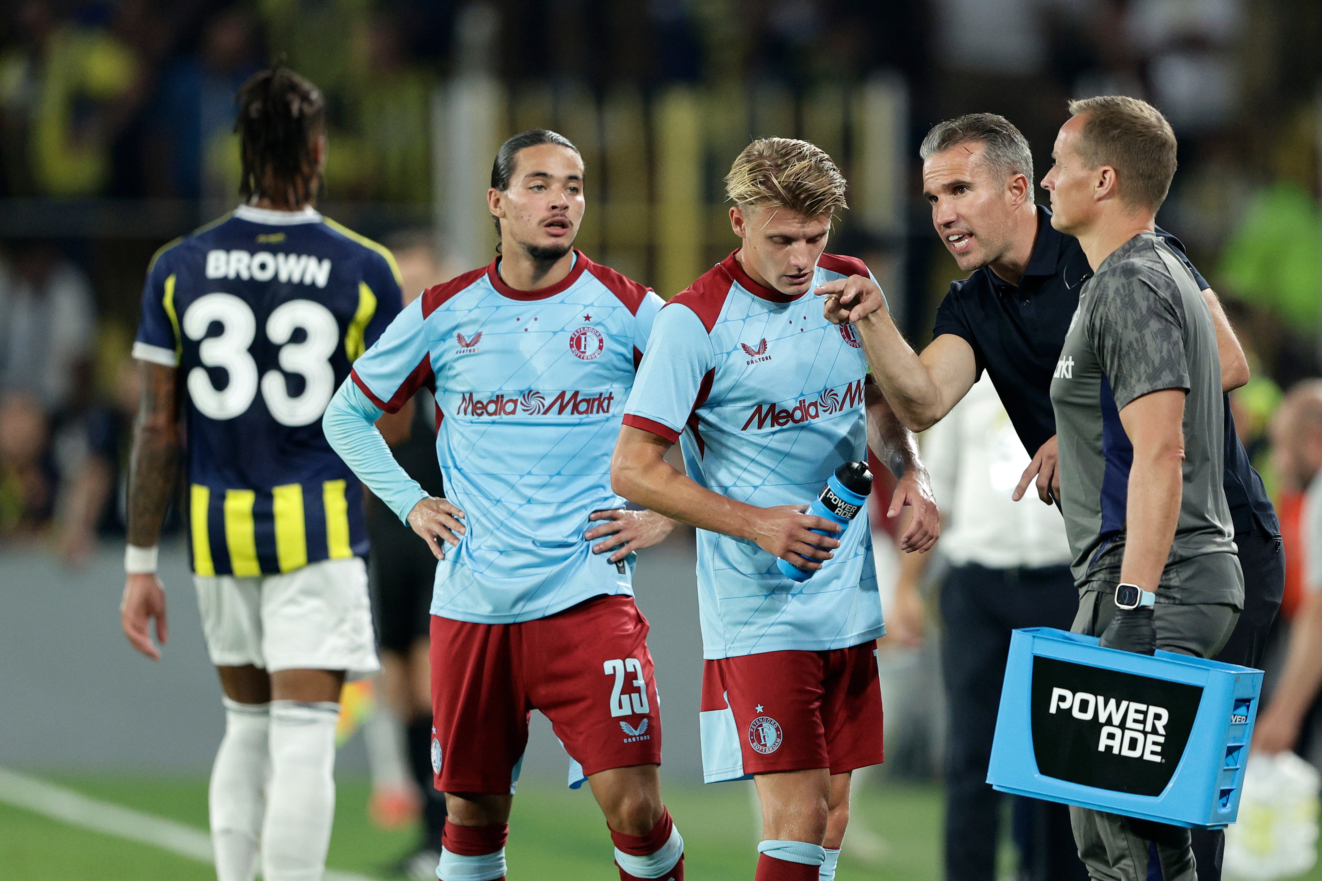 feyenoord fenerbahce van persie en steijn