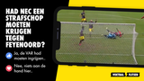 Kijkers #NECFEY snappen niks van Van Boekel: 'Waarom is dit geen pingel?' (VIDEO)