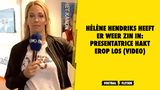 Hélène Hendriks heeft er weer zin in: Presentatrice hakt erop los (VIDEO)