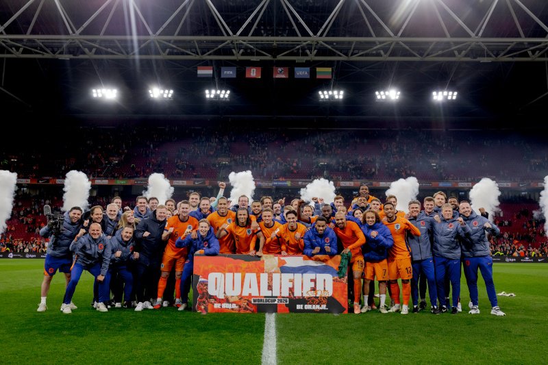 Oranje heeft zich gekwalificeerd voor het WK 2026