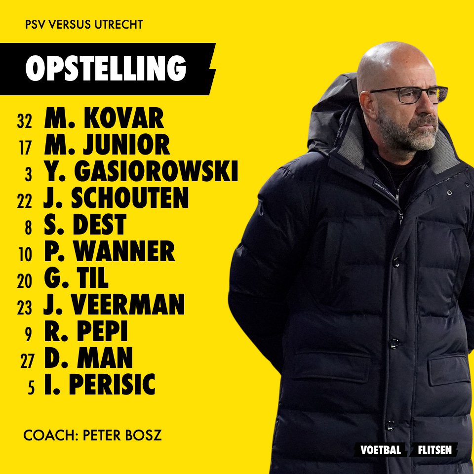 Flink gehavend PSV maakt opstelling bekend voor mogelijk afscheidsduel Veerman