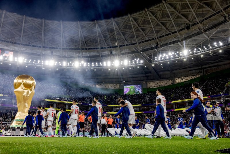 Iran in actie op het WK