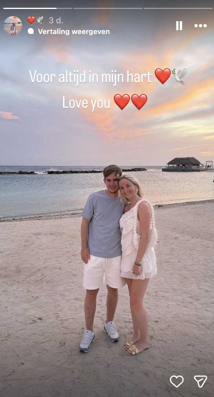 Op Instagram deelde Mark Verkuijl deze foto als herinnering.