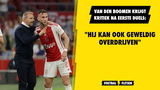 Van den Boomen krijgt kritiek na eerste duels: "Hij kan ook geweldig overdrijven"