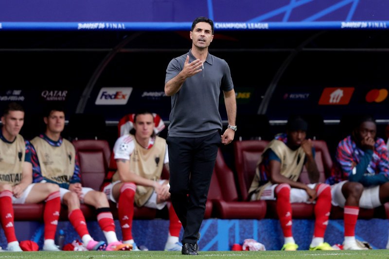 Angsthaas Arteta is verantwoordelijk voor een draak van een finale