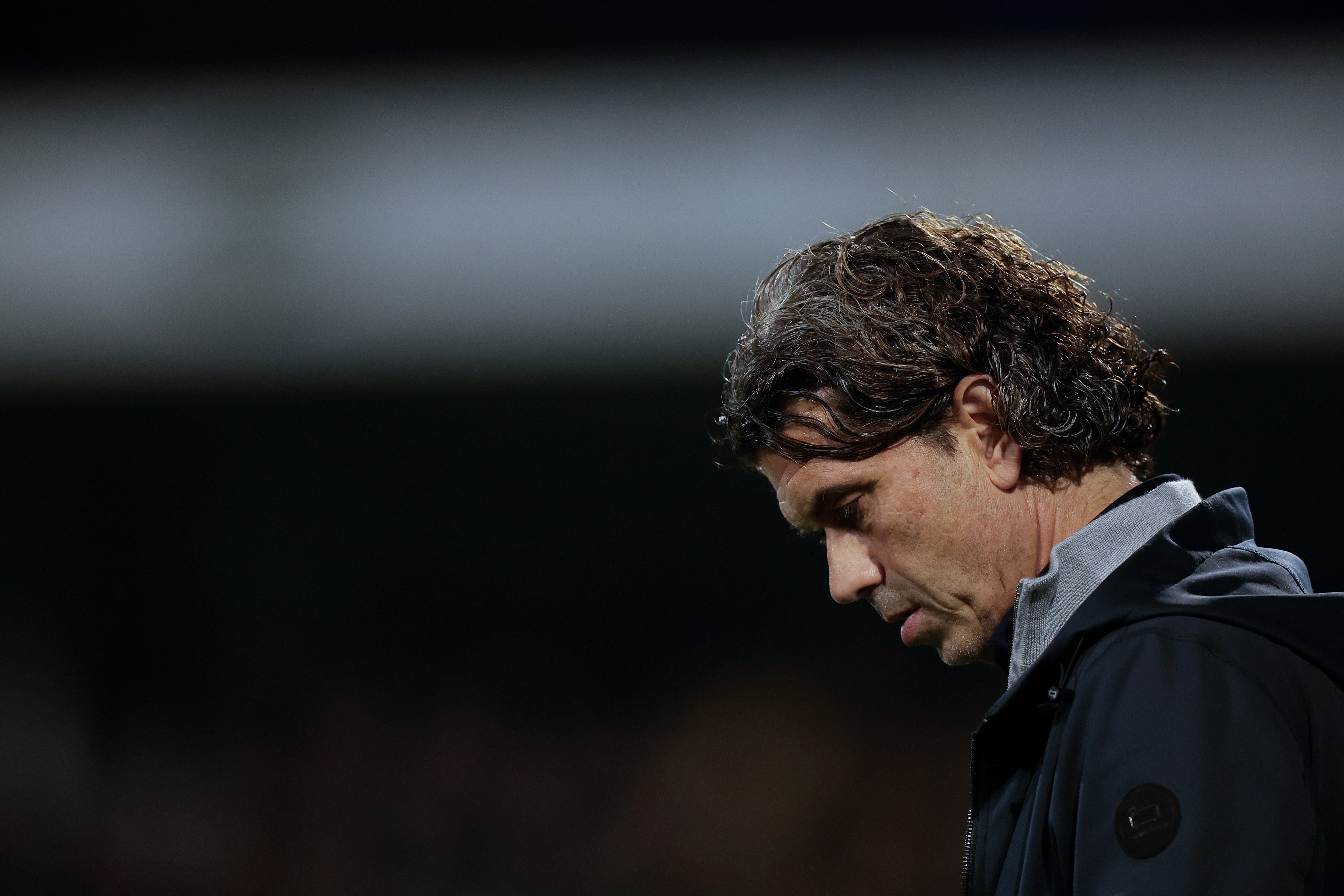 Maurice Verberne ontslagen na beenbreuk bij FC Eindhoven.