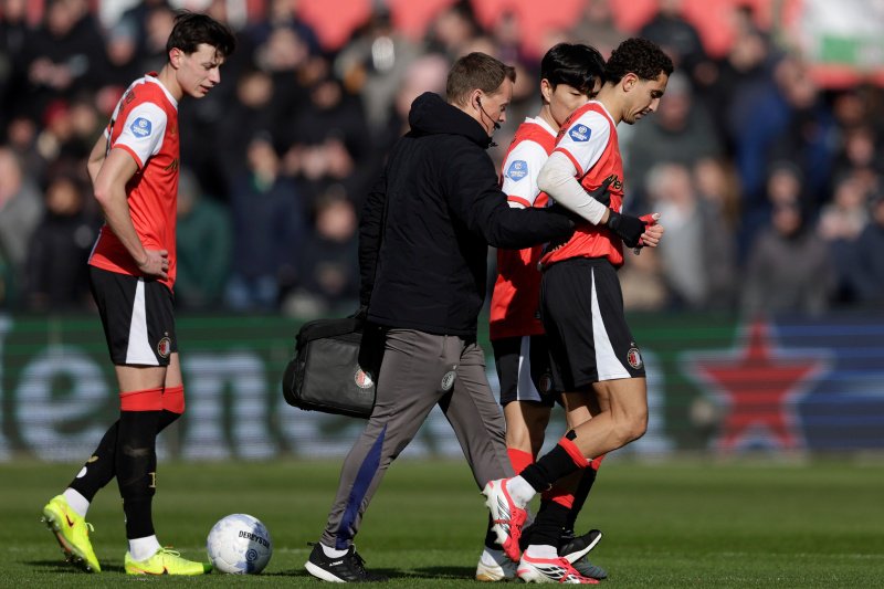 Blessuregevallen bij Feyenoord