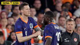 Wout Weghorst en Brian Brobbey