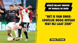 Kökçü maakt indruk op De Boer: "Het is van ongelooflijk hoog niveau wat hij laat zien"