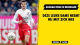Terug in de Eredivisie: Justin Hoogma neemt leuke dame met zich mee uit Duitsland