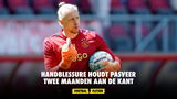 Handblessure houdt Pasveer twee maanden aan de kant