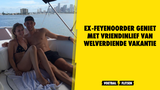 Ex-Feyenoorder geniet met vriendinlief van welverdiende vakantie