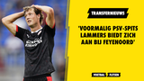 'Voormalig PSV-spits Lammers biedt zich aan bij Feyenoord'
