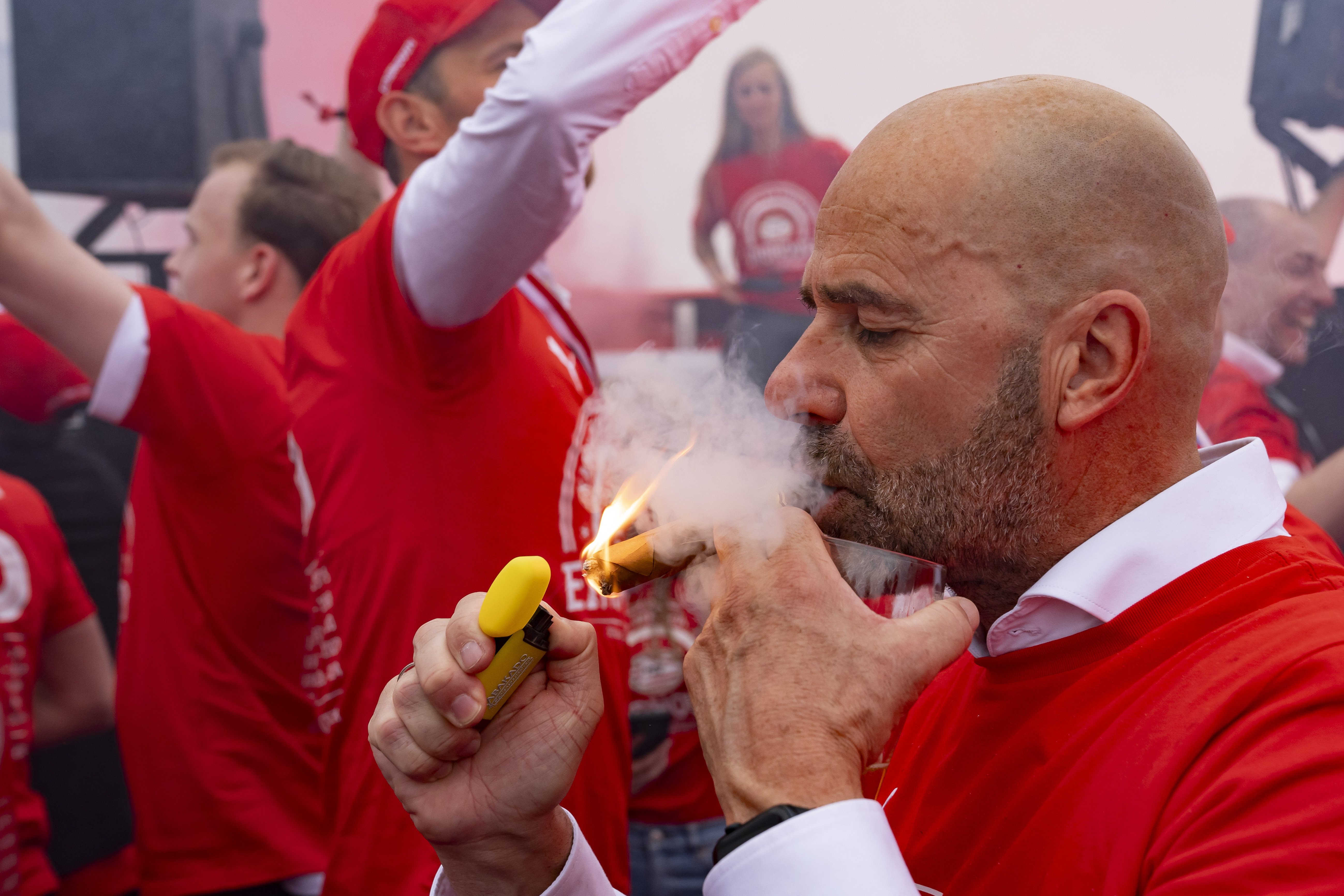 Ook vorig seizoen zakte de ploeg van Bosz weg