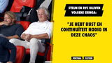 Steijn en Rvc blijven volgens Eringa: "Je hebt rust en continuïteit nodig in deze chaos"