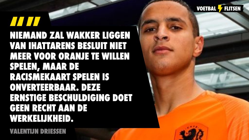 Valentijn Driessen woest: Racismekaart Ihattaren is onverteerbaar