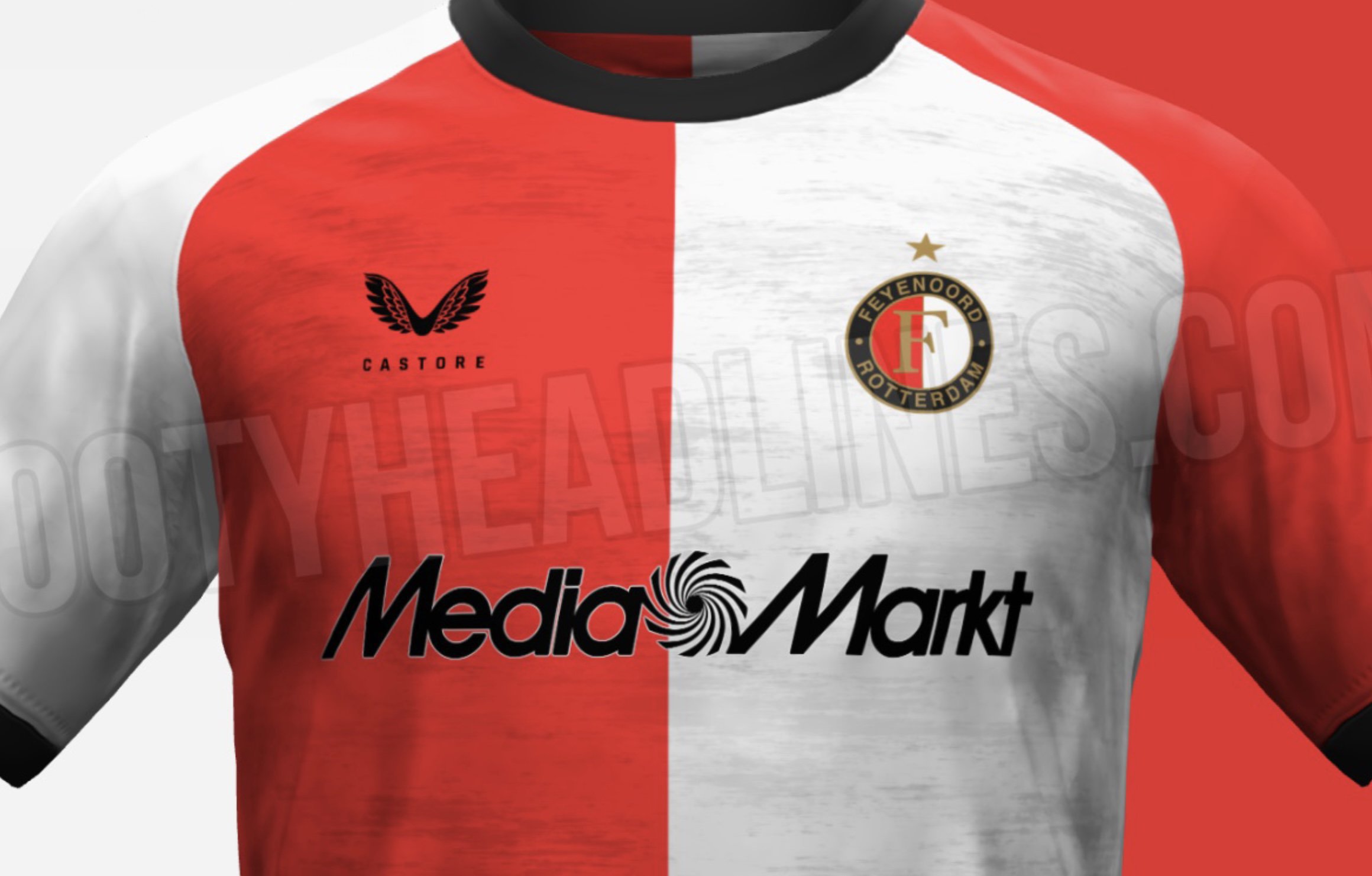 Zo ziet het nieuwe Feyenoordshirt eruit